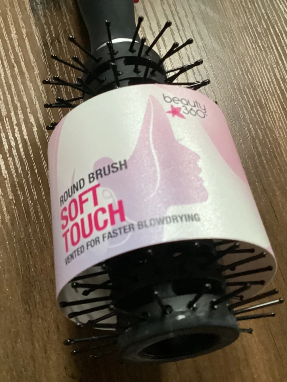 Beauty 360 Soft Touch Round Hair Styling Brush New